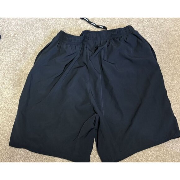 Gymshark Shorts Women M Medium Black High Rise Elastic Waist Pull On Gym Workout - Picture 6 of 6